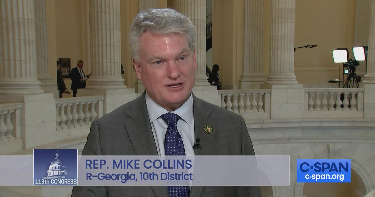 Rep Mike Collins Profile Interview C SPAN Org