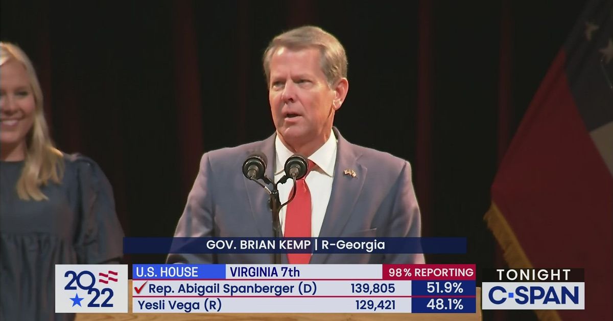 Georgia Governor Brian Kemp Victory Speech C Span Org